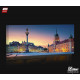 Stare miasto Warszawa DESIGN Obraz z oświetleniem LED prostokątny
