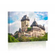Zamek Karlsztejn w Czechach Obraz podświetlany LED