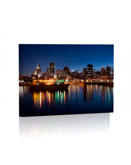 Montreal Obraz z oświetleniem LED prostokąt