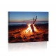 Bonfire on the beach DESIGN rectangular