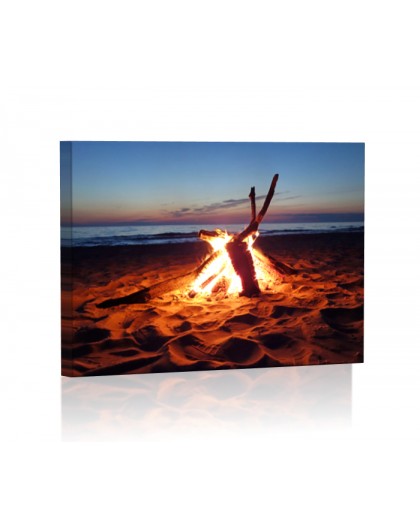 Bonfire on the beach DESIGN rectangular