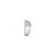 Modern outdoor wall lamp City silver