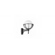 Modern outdoor wall lamp with a basket Kule 47 cm