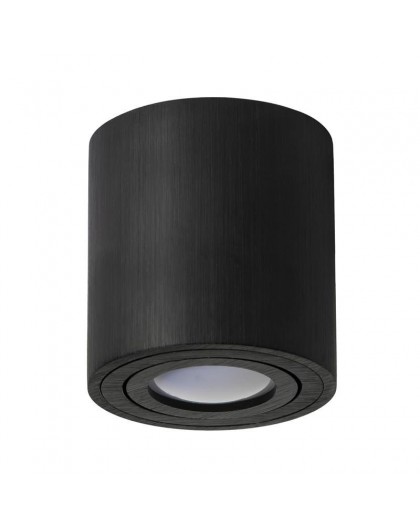 Oprawa natynkowa Spot Lampa sufitowa Okrągła Czarna 84 mm