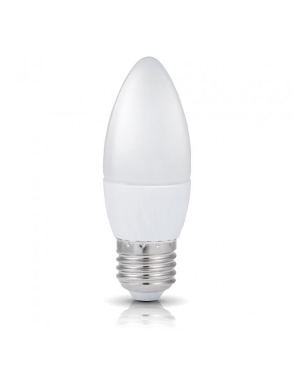 Żarówka LED E27 Świeczka 9W 3000K Biała Ciepła Premium