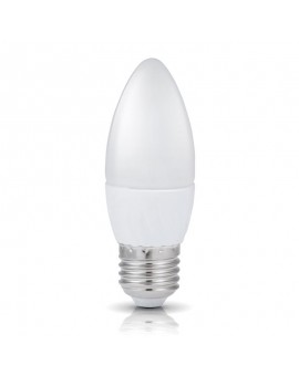 Żarówka LED E27 Świeczka 6W 6000K Biała Zimna