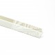White PCV mounting profile for Neon LED 8x16 silicone and PCV