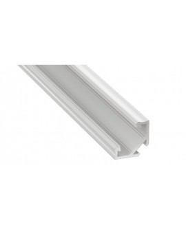 2 m Biały C Kątowy Narożny Profil LED Aluminium