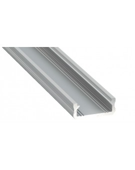 1 m Srebrny D Nawierzchniowy Profil LED Aluminium