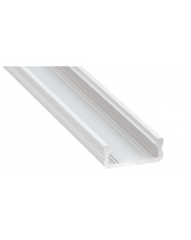 1 m Biały D Nawierzchniowy Profil LED Aluminium