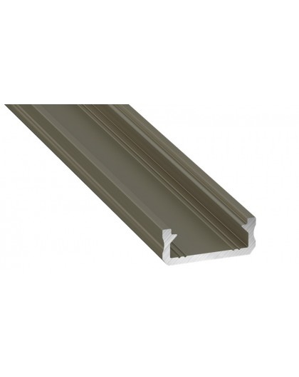 1 m Inox D Nawierzchniowy Profil LED Aluminium