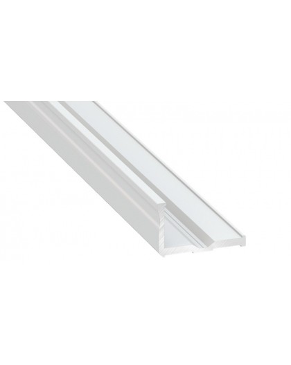 2 m Biały E Nawierzchniowy Profil LED Aluminium