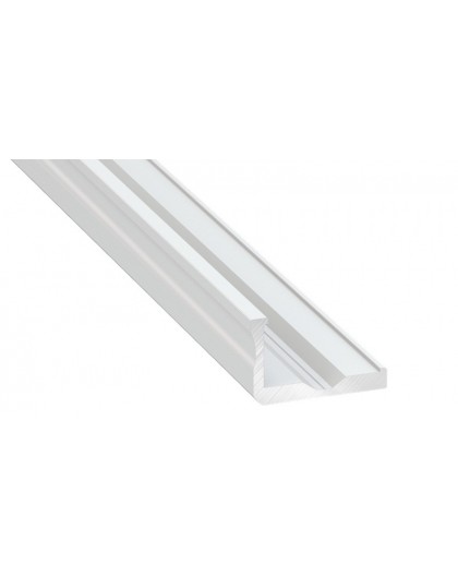 1 m Biały F Nawierzchniowy Profil LED Aluminium