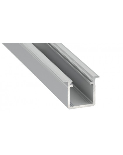 1 m Srebrny G Podtynkowy Wpuszczany Profil LED Aluminium
