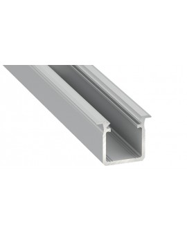 2 m Srebrny G Podtynkowy Wpuszczany Profil LED Aluminium