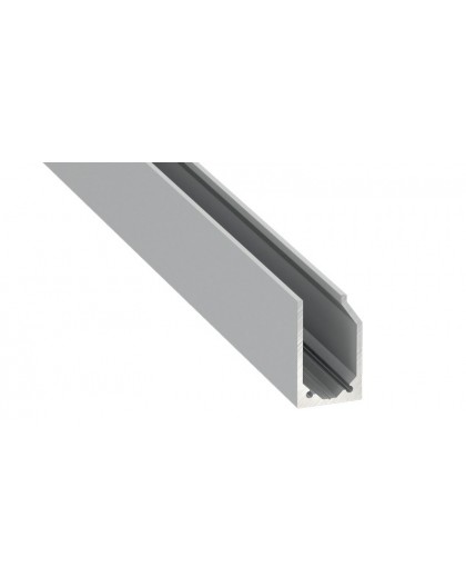 1 m Profil LED do szyby 10 11 mm Aluminium Srebrny I10 Lumines