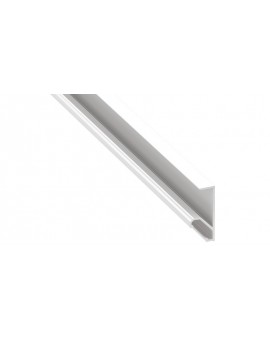 1 m Biały Q18 Krawędziowy 45° Narożny Profil LED Aluminium