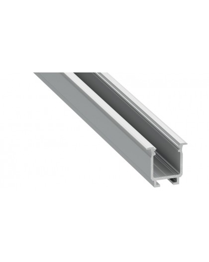 1 m Srebrny W Podtynkowy Wpuszczany Profil LED Aluminium