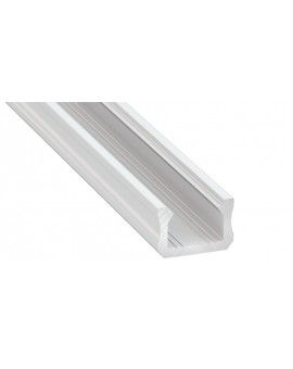 2 m Biały X SLIM Wąski Profil LED Nawierzchniowy Aluminium