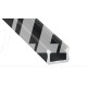 1 m Czarny X SLIM Wąski Profil LED Nawierzchniowy Aluminium