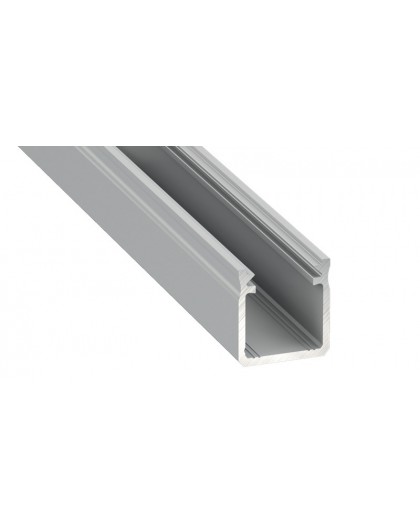 1 m Srebrny Y Głęboki Nawierzchniowy Profil LED Aluminium