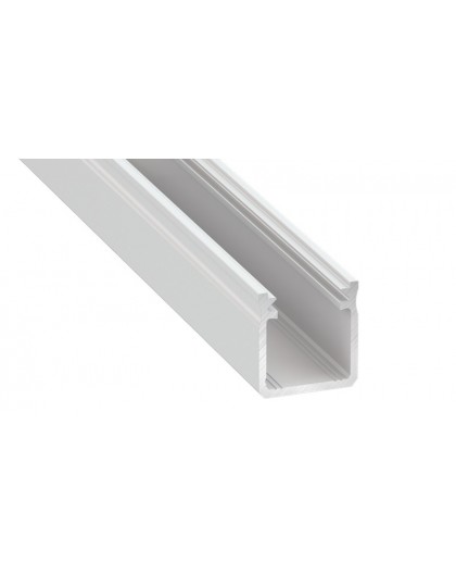 2 m Biały Y Głęboki Nawierzchniowy Profil LED Aluminium