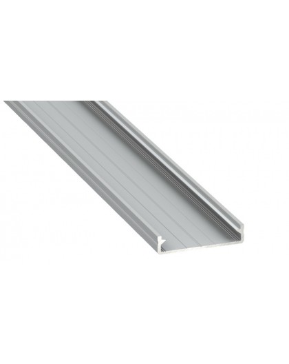 1 m Srebrny Solis Wiszący Szeroki Profil LED 3 Rzędy Taśm LED Aluminium