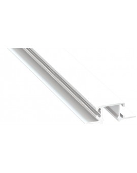 1 m Biały Mono Wpuszczany Profil LED do Montażu w Płytach G-K Aluminium