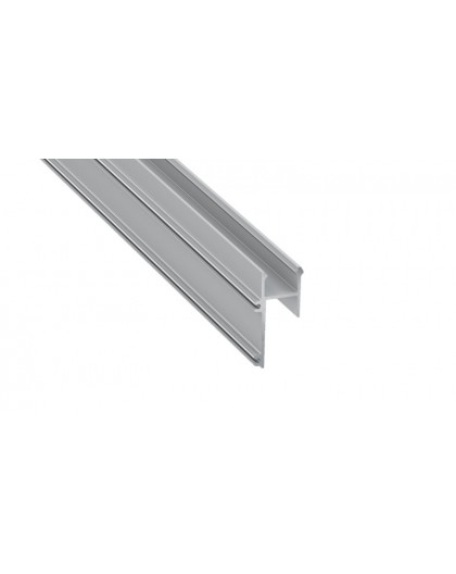 1 m Srebrny APA12 Ścienny Sufitowy Profil LED Płyta Sufitowa 12,5mm Aluminium