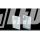 Biała Zaślepka końcowa Claro Aluminium do Profili LED Lumines