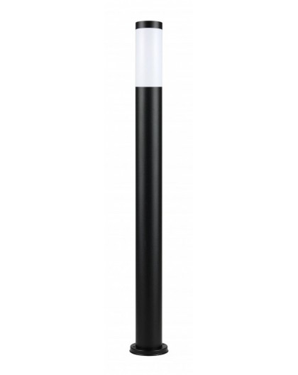 Klasyczny Czarny Słupek Ogrodowy Inox 110 cm